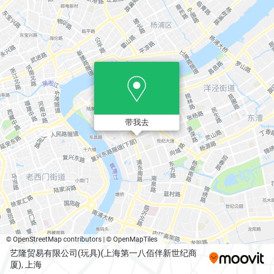 艺隆贸易有限公司(玩具)(上海第一八佰伴新世纪商厦)地图
