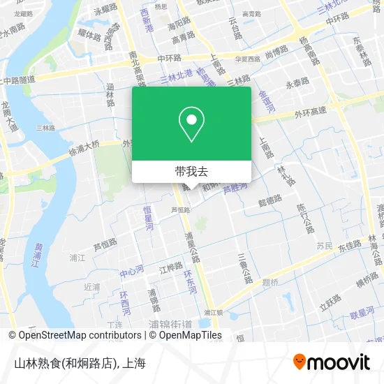 山林熟食(和炯路店)地图
