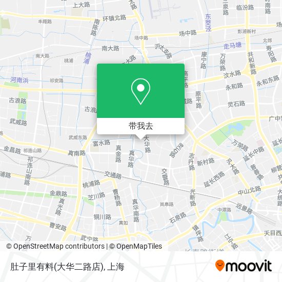 肚子里有料(大华二路店)地图