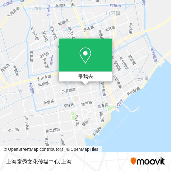 上海童秀文化传媒中心地图