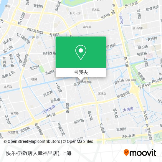 快乐柠檬(唐人幸福里店)地图