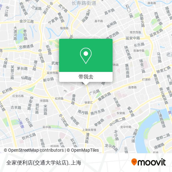 全家便利店(交通大学站店)地图