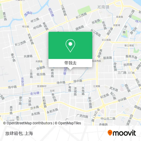 放肆箱包地图