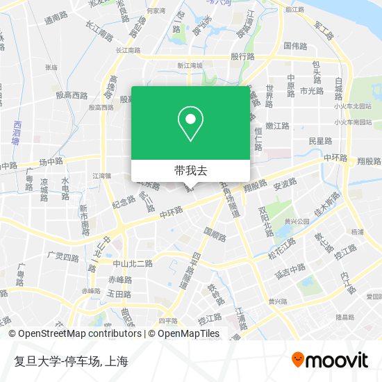 复旦大学-停车场地图