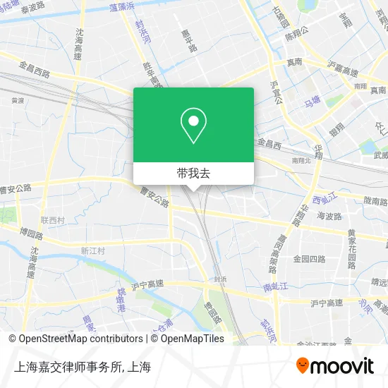 上海嘉交律师事务所地图