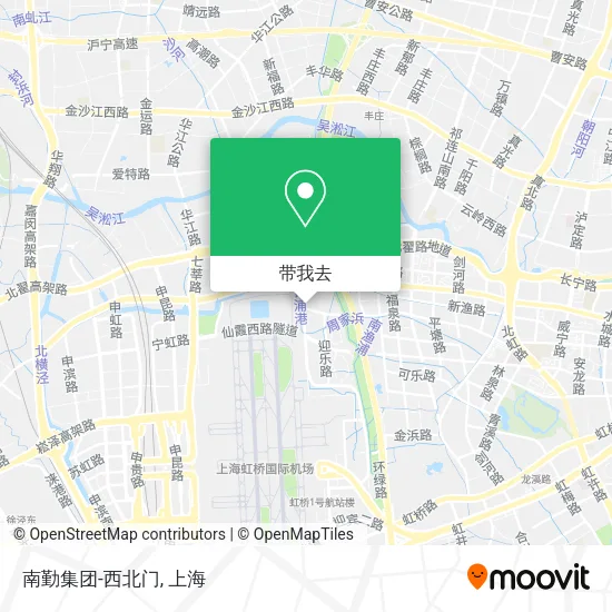 南勤集团-西北门地图