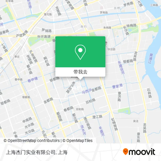 上海杰门实业有限公司地图