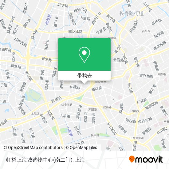 虹桥上海城购物中心(南二门)地图