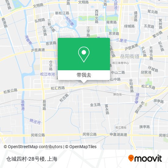 仓城四村-28号楼地图