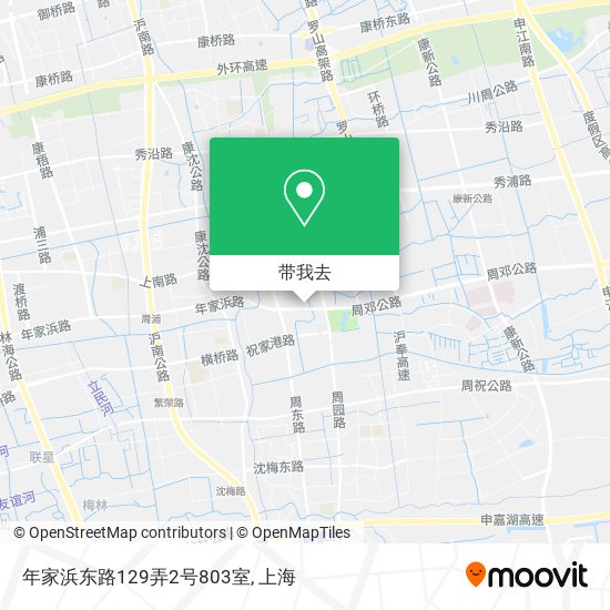 年家浜东路129弄2号803室地图
