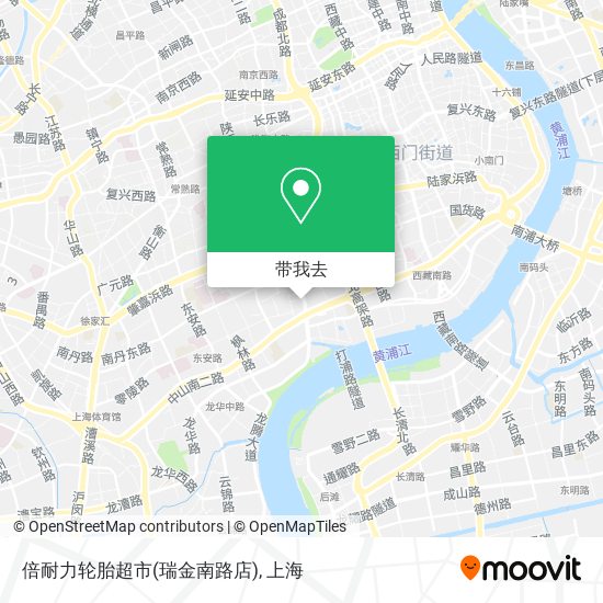 倍耐力轮胎超市(瑞金南路店)地图