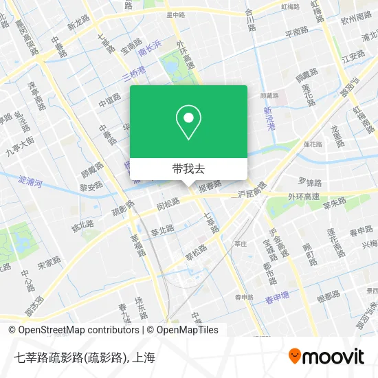 七莘路疏影路地图