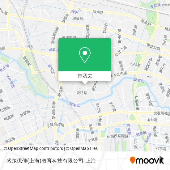盛尔优佳(上海)教育科技有限公司地图