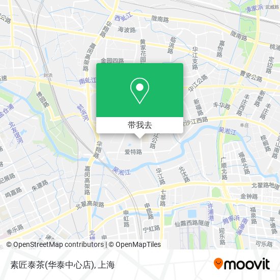 素匠泰茶(华泰中心店)地图