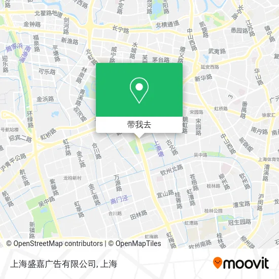 上海盛嘉广告有限公司地图