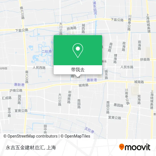 永吉五金建材总汇地图