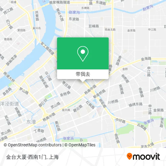 金台大厦-西南1门地图