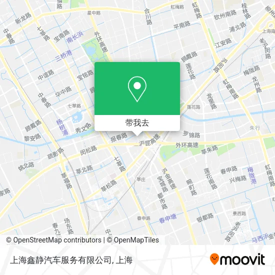 上海鑫静汽车服务有限公司地图