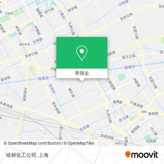 靖昶化工公司地图