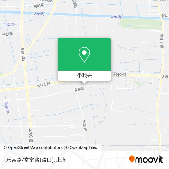 乐泰路/堂富路(路口)地图