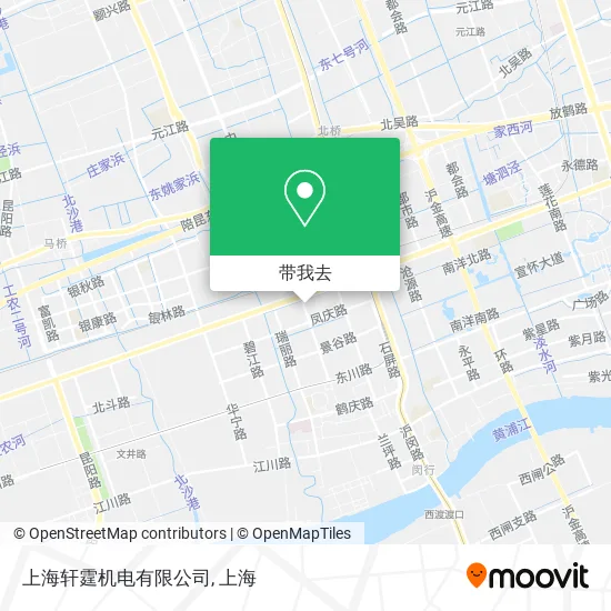 上海轩霆机电有限公司地图