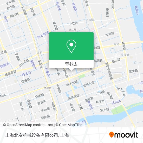 上海北友机械设备有限公司地图