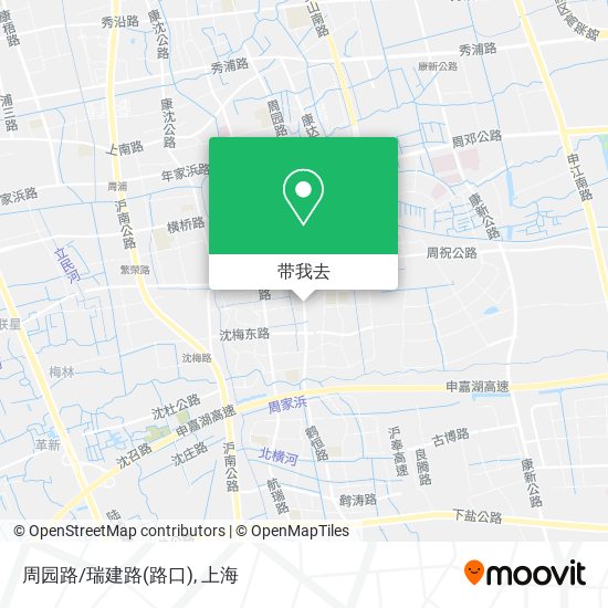 周园路/瑞建路(路口)地图