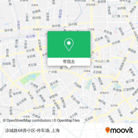 凉城路68弄小区-停车场地图