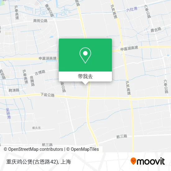 重庆鸡公煲(古恩路42)地图