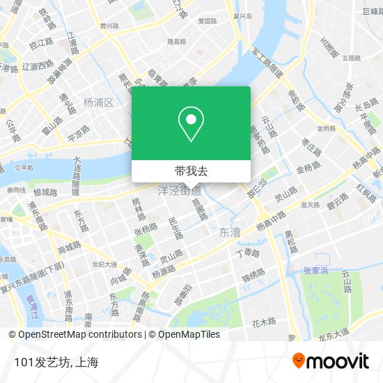 101发艺坊地图