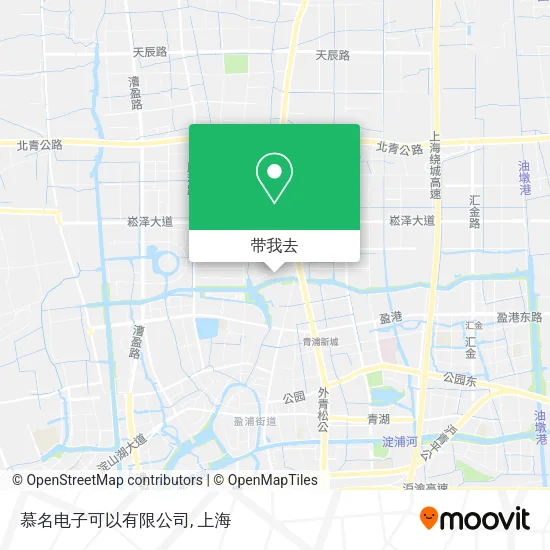 慕名电子可以有限公司地图