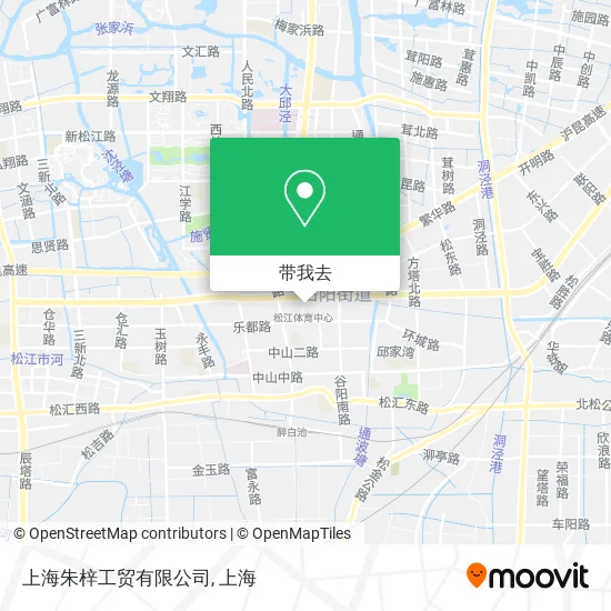 上海朱梓工贸有限公司地图