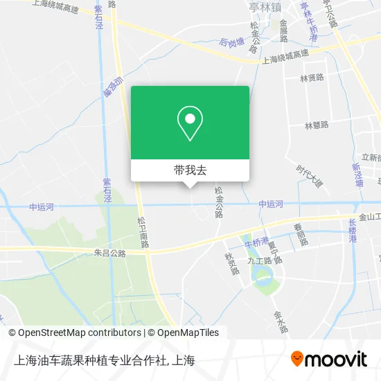 上海油车蔬果种植专业合作社地图