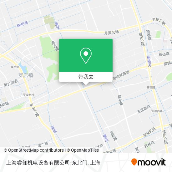 上海睿知机电设备有限公司-东北门地图