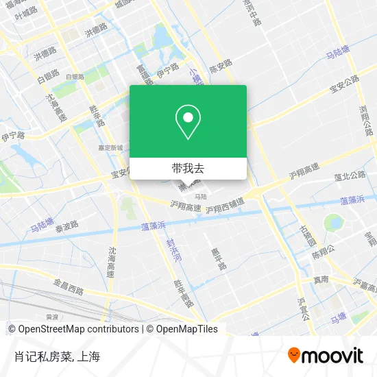 肖记私房菜地图