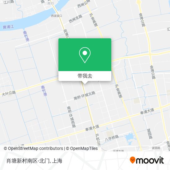 肖塘新村南区-北门地图