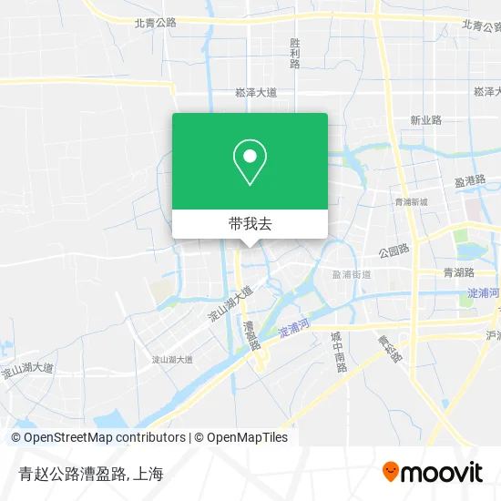 青赵公路漕盈路地图