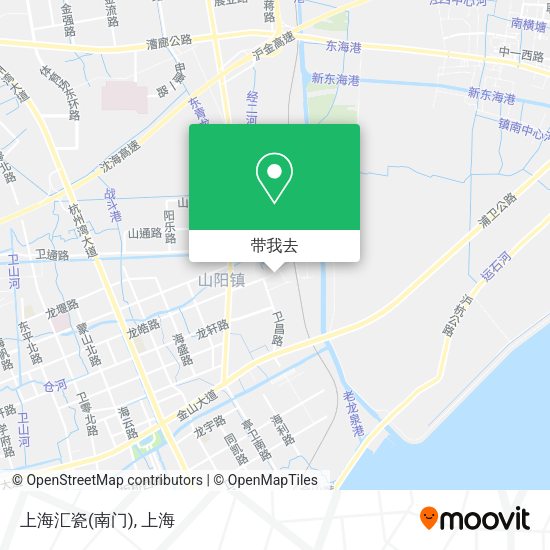 上海汇瓷(南门)地图