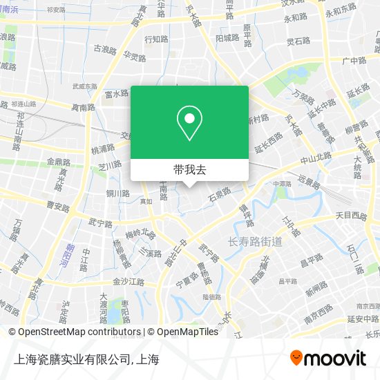 上海瓷膳实业有限公司地图