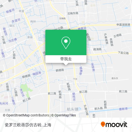 瓷罗兰欧蓓莎仿古砖地图