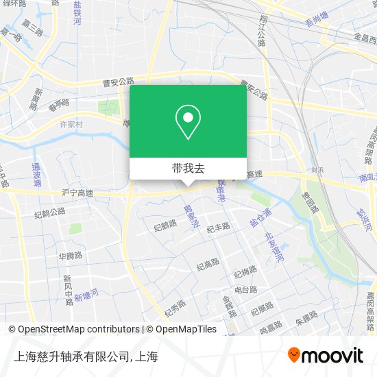 上海慈升轴承有限公司地图