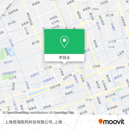 上海慈瑞医药科技有限公司地图