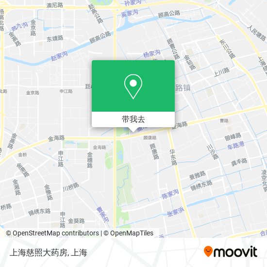 上海慈照大药房地图