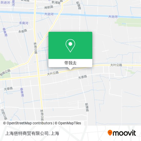 上海慈特商贸有限公司地图