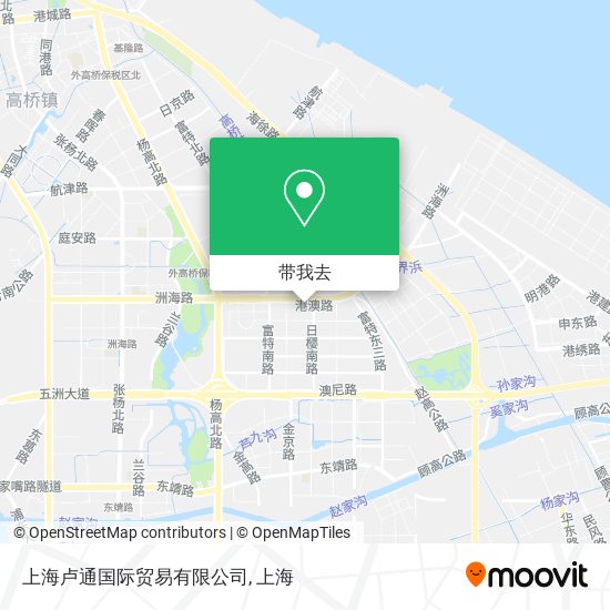 上海卢通国际贸易有限公司地图