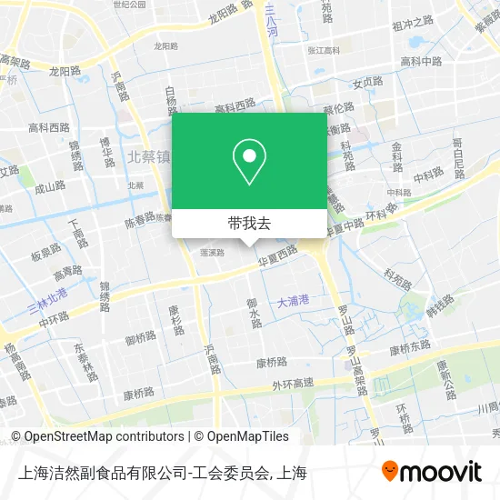 上海洁然副食品有限公司-工会委员会地图