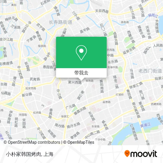 小朴家韩国烤肉地图