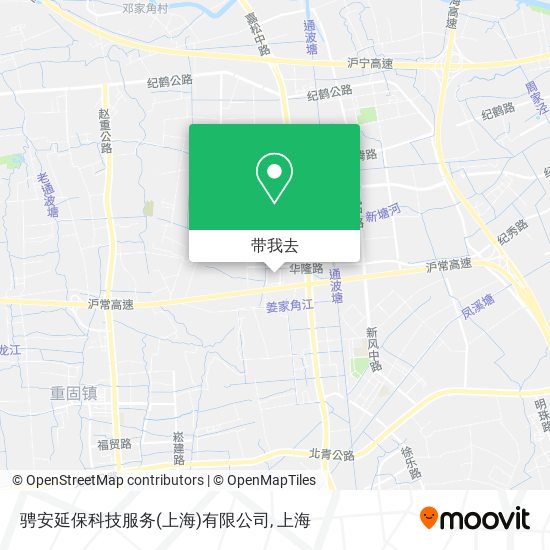 骋安延保科技服务(上海)有限公司地图