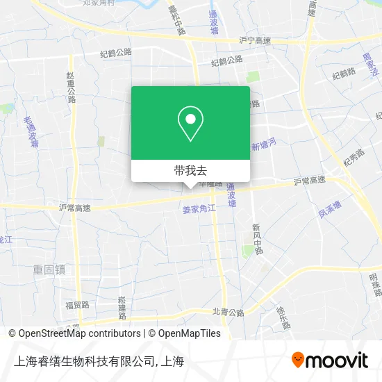 上海睿缮生物科技有限公司地图