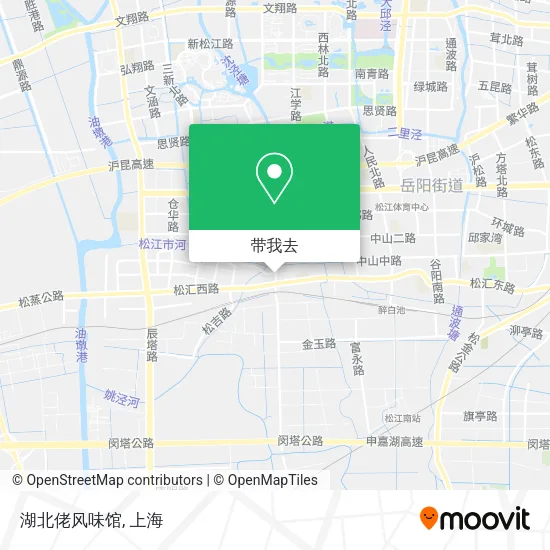 湖北佬风味馆地图